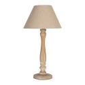 Clayre & Eef Table Lamp Ø 26x50 cm Brown Wood