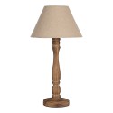 Clayre & Eef Lampada da tavolo Ø 26x50 cm Marrone Legno