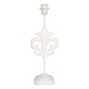 Clayre & Eef Lampenvoet 17x13x44 cm Wit Hout