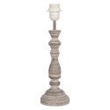 Clayre & Eef Base della lampada Ø 11x35 cm Marrone Legno