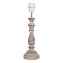 Clayre & Eef Base della lampada Ø 11x35 cm Marrone Legno