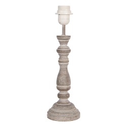 Clayre & Eef Lamp Base  Ø 11x35 cm Brown Wood