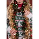 Clayre & Eef Weihnachtsgirlande 200 cm Goldfarbig Kunststoff