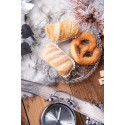 Clayre & Eef Dinerbord Ø 22 cm Glas Rond