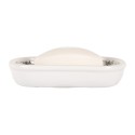 Clayre & Eef Portasapone 13x10x3 cm Bianco Ceramica Gallo