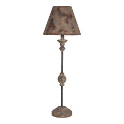 Clayre & Eef Lampada da tavolo Ø 24x69 cm Marrone Metallo