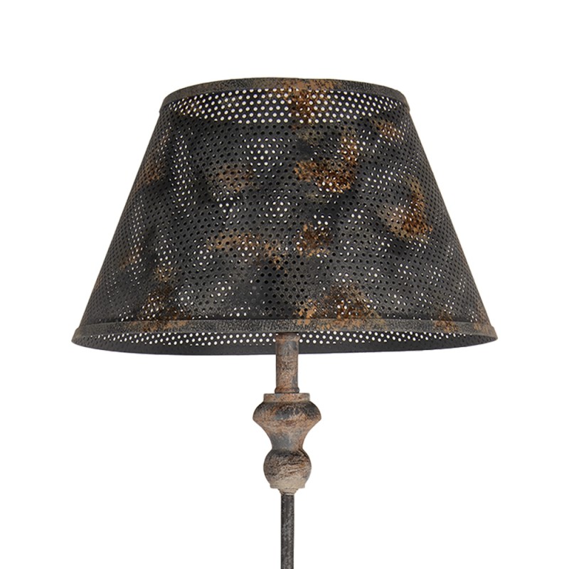 Clayre & Eef Lampe de table Ø 35x94 cm Marron Métal