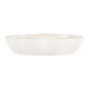 Clayre & Eef Porte-savon 15x10x3 cm Blanc Céramique