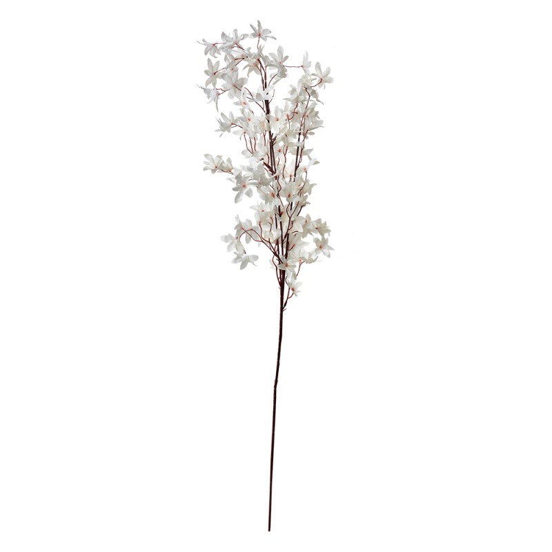 Clayre & Eef Kunstbloem 112 cm Wit Kunststof
