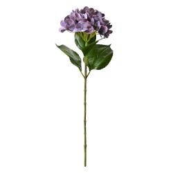 Clayre & Eef Artificial Flower Hydrangea 68 cm Purple Plastic No Shape