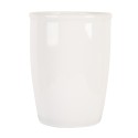 Clayre & Eef Toothbrush Holder Ø 8x10 cm White Ceramic