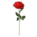 Clayre & Eef Kunstblume Rose 75 cm Rot Kunststoff