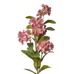 Clayre & Eef Fleur artificielle 70 cm Rose Plastique