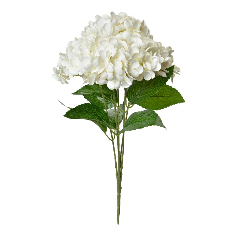 Clayre & Eef Kunstblume 45 cm Weiß Kunststoff