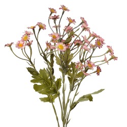 Clayre & Eef Fleur artificielle 60 cm Rose Plastique