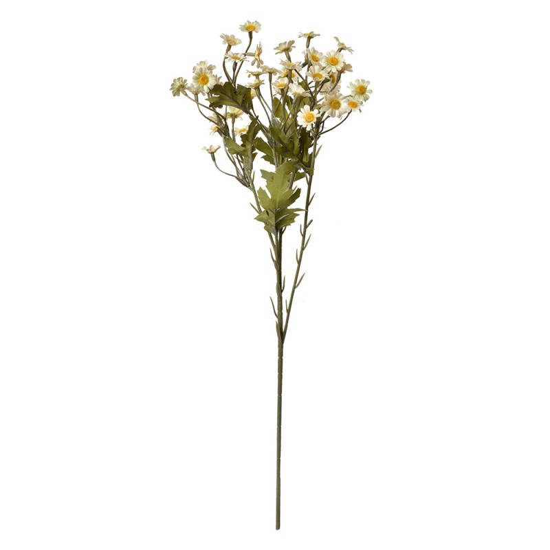 Clayre & Eef Fleur artificielle 60 cm Blanc Plastique
