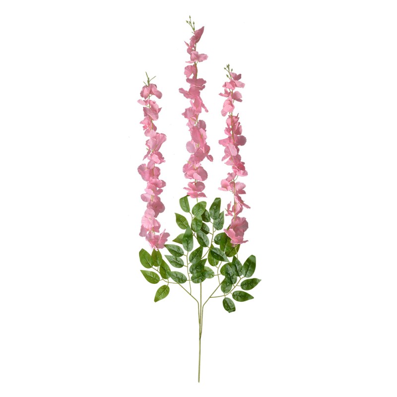 Clayre & Eef Kunstbloemen Set van 12 110 cm Roze Kunststof