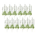 Clayre & Eef Fiore artificiale set di 12 110 cm Bianco Plastica