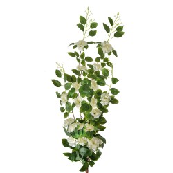 Clayre & Eef Fiore artificiale 87 cm Bianco Verde  Plastica