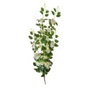 Clayre & Eef Artificial Flower 87 cm White Green Plastic