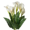 Clayre & Eef Fiore artificiale 60 cm Bianco Plastica