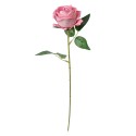 Clayre & Eef Artificial Flower Rose 50 cm Pink Plastic