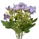 Clayre & Eef Fiore artificiale 30 cm Viola Plastica