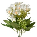 Clayre & Eef Artificial Flower 30 cm White Plastic