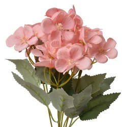 Clayre & Eef Kunstbloem 30 cm Roze Kunststof