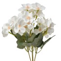 Clayre & Eef Fiore artificiale 30 cm Bianco Plastica
