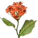 Clayre & Eef Kunstbloem 37 cm Oranje Kunststof
