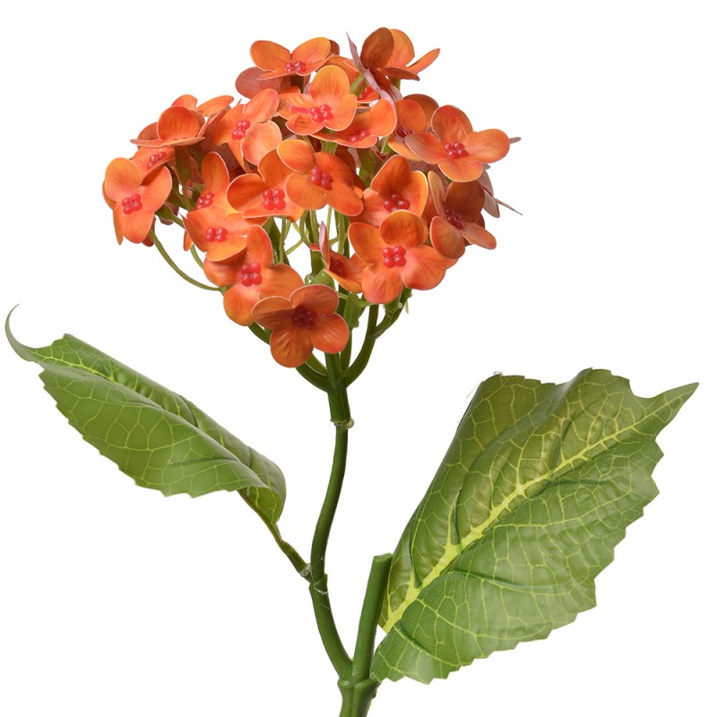 Clayre & Eef Kunstbloem 37 cm Oranje Kunststof