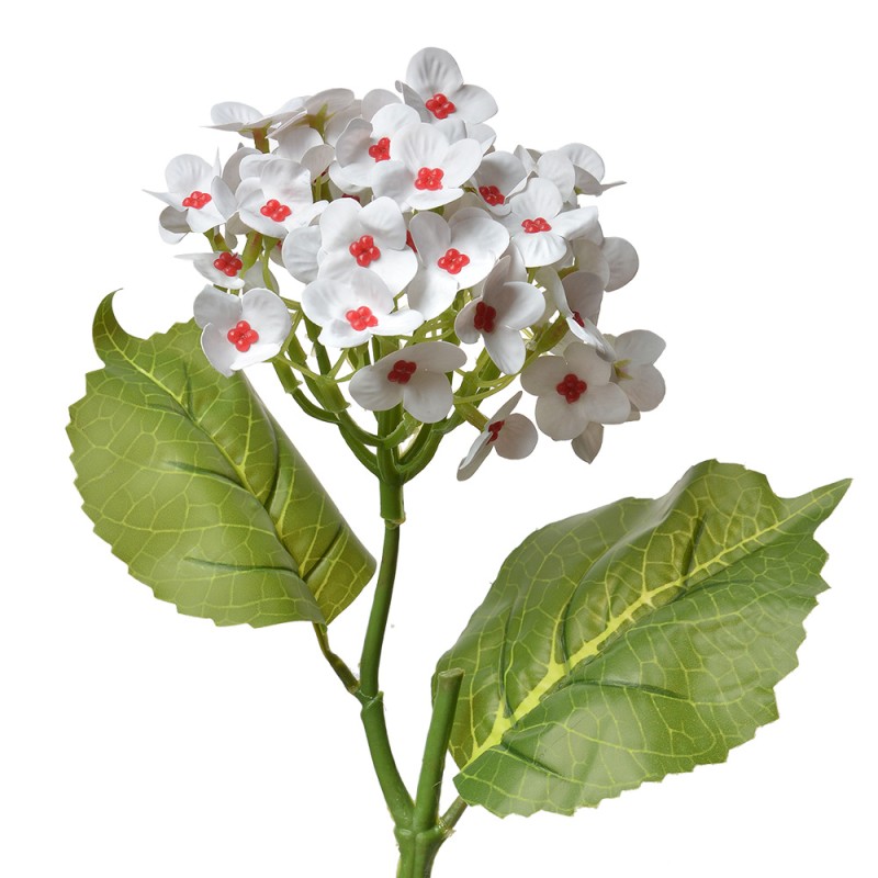 Clayre & Eef Fiore artificiale 37 cm Bianco Plastica