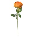 Clayre & Eef Artificial Flower Rose 62 cm Yellow Plastic