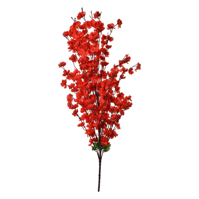 Clayre & Eef Fiore artificiale 100 cm Rosso Plastica