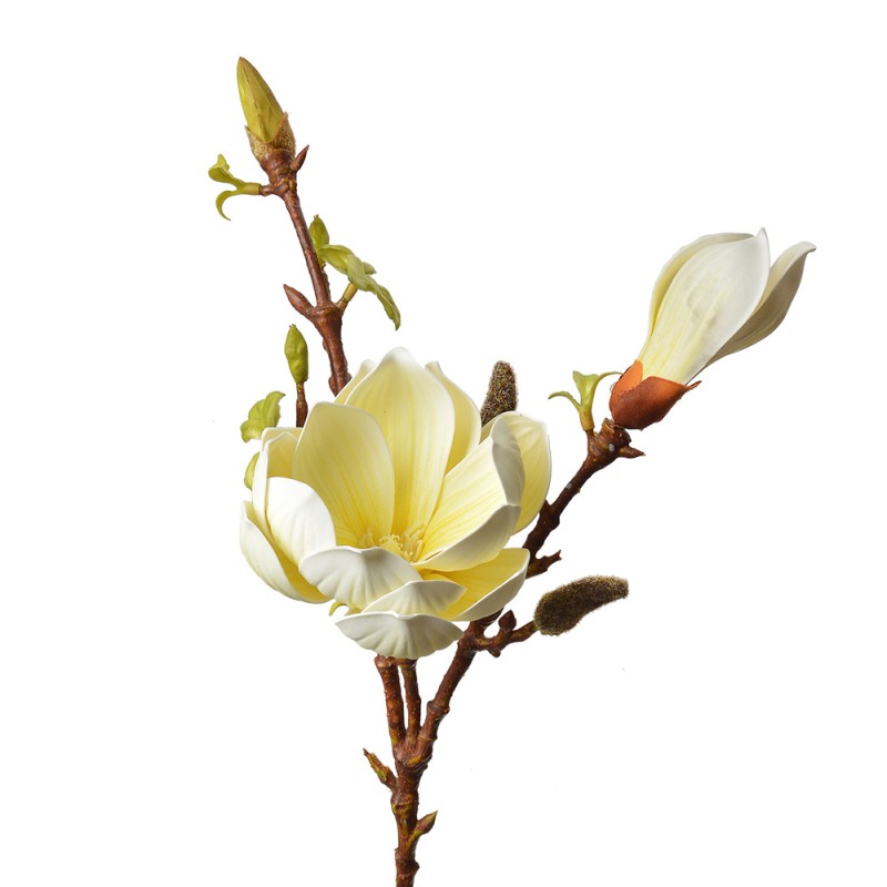 Clayre & Eef Artificial Flower 70 cm Yellow Plastic Clayre & Eef Artificial Flower 70 cm Yellow Plastic