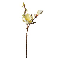 Clayre & Eef Artificial Flower 70 cm Yellow Plastic