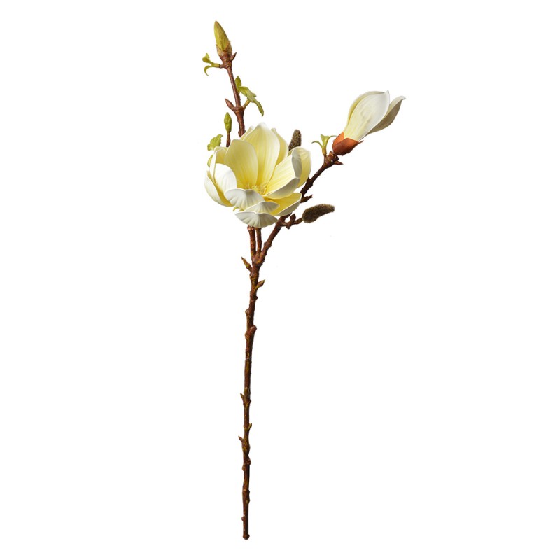 Clayre & Eef Artificial Flower 70 cm Yellow Plastic Clayre & Eef Artificial Flower 70 cm Yellow Plastic