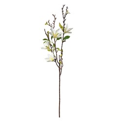 Clayre & Eef Fiore artificiale 84 cm Bianco Plastica