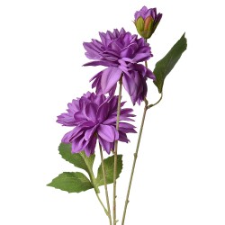 Clayre & Eef Artificial Flower 70 cm Purple Plastic