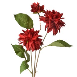 Clayre & Eef Artificial Flower 70 cm Red Plastic