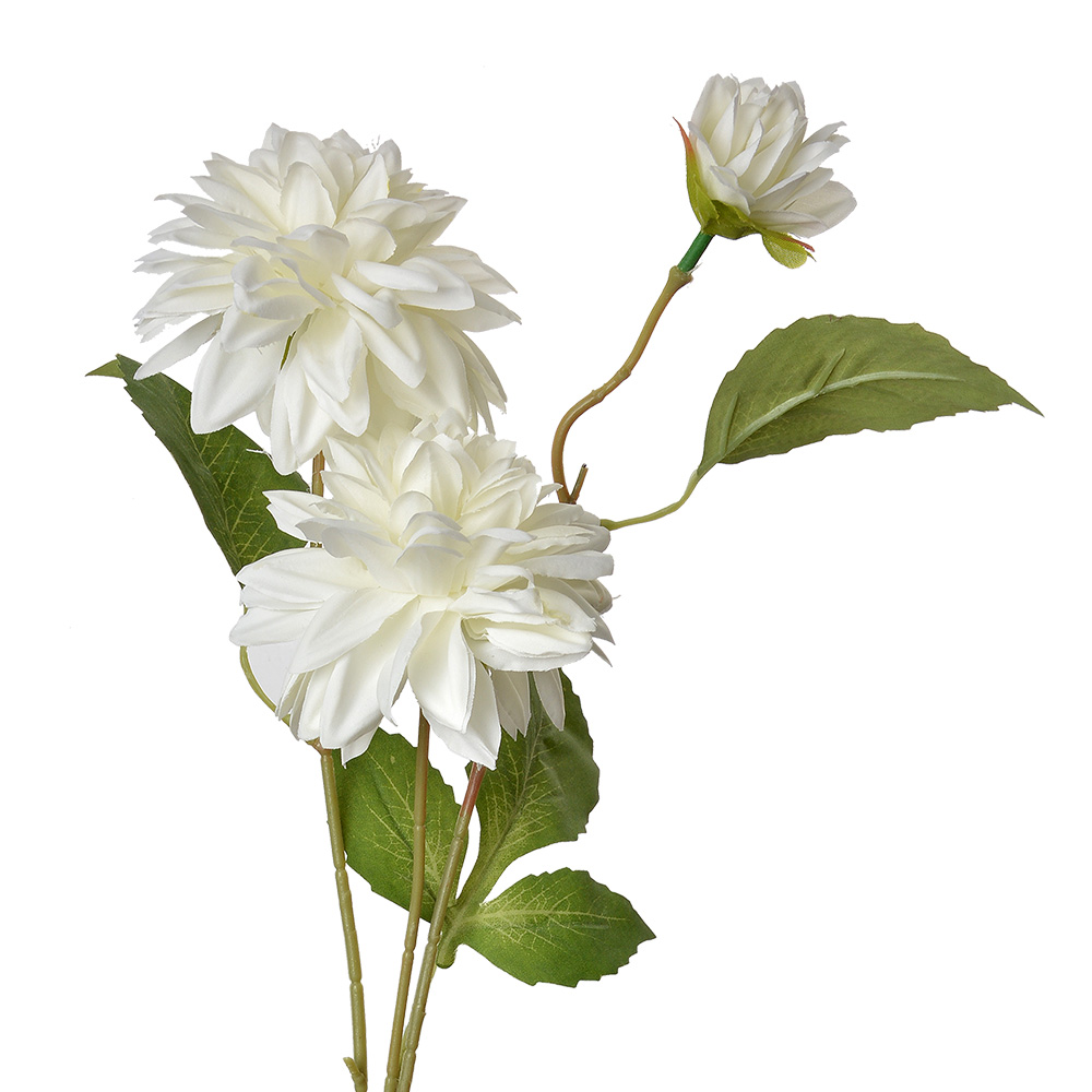 Clayre & Eef Kunstbloem 70 cm Wit Kunststof afbeelding 1