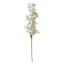 Clayre & Eef Artificial Flower 98 cm White Plastic