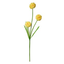 Clayre & Eef Fleur artificielle 84 cm Jaune Plastique