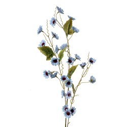 Clayre & Eef Fiore artificiale 107 cm Blu Plastica