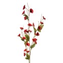Clayre & Eef Fiore artificiale 107 cm Rosso Plastica