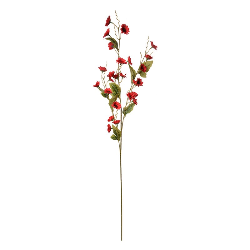 Clayre & Eef Fiore artificiale 107 cm Rosso Plastica