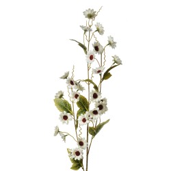 Clayre & Eef Artificial Flower 107 cm White Plastic