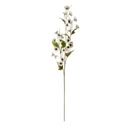 Clayre & Eef Artificial Flower 107 cm White Plastic