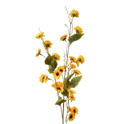 Clayre & Eef Kunstblume 107 cm Gelb Kunststoff